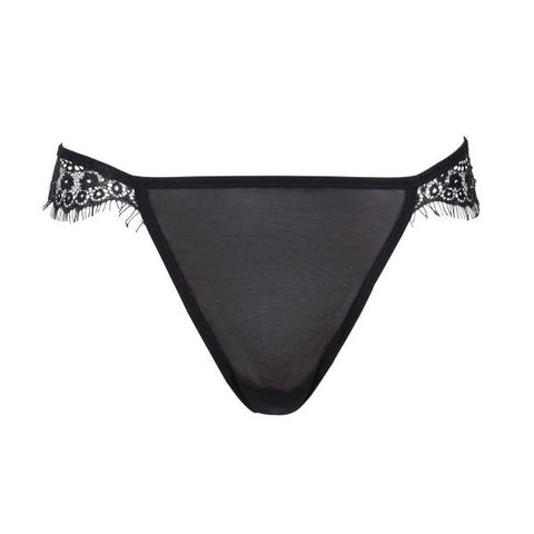 Marina Thong - Black - Size