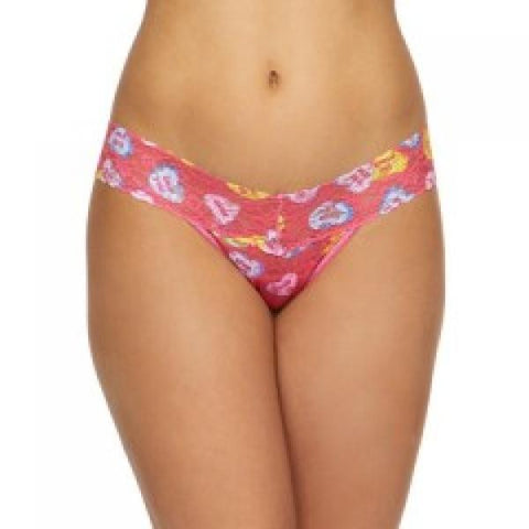 Sweet Hearts Low Rise Thong - One Size