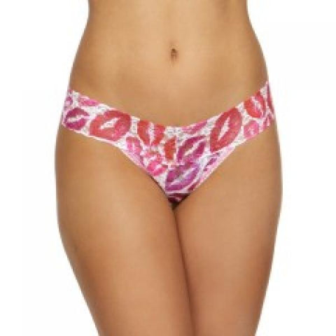 Love and Kisses Low Rise Thong - One Size