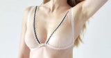 Princie Peach Front Fastening Triangle Bra -