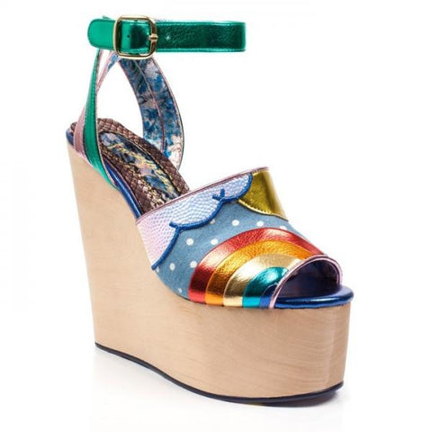 Rainbow - Funshine Platform Heel - Size