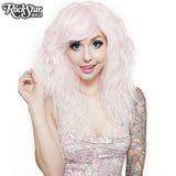 Rhapsody Short Wig - Pink to White Fade