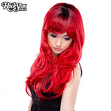 Uptown Girl Wig - Red Mix