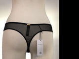 Black/Rose Dust - Virginia Thong - Size