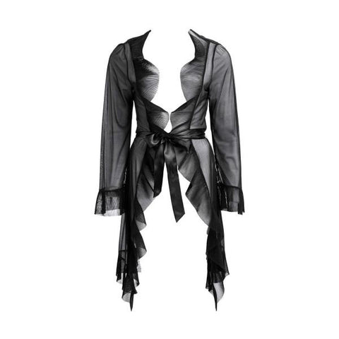 Black - Fabiana Breathtaking Coat -