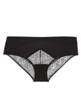 Black - Bisou Naughty Open Back Hotpant -