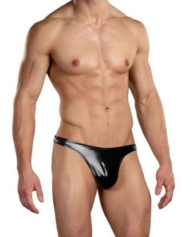 Liquid Onyx Classic Thong - Black -