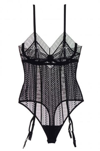Black - Lolita Bodysuit -