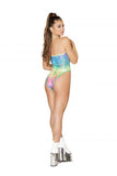 Laser Multi - 1 Piece Romper with O-Ring Detail -