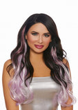 Lavender - Long Wavy Three-Piece Hair Extensions