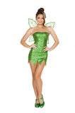 Green - 2 Piece Mischievous Fairy -
