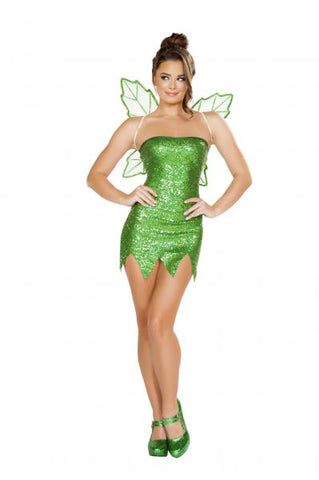 Green - 2 Piece Mischievous Fairy -