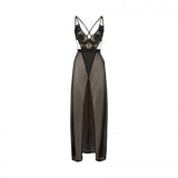 Black - Layla Long Chemise - Size