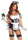 Black/White - Three Piece Merry Maid -