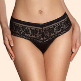 Black - Melanie Lace Thong -