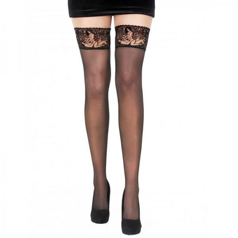 Kamasutra - Thigh High - Black -