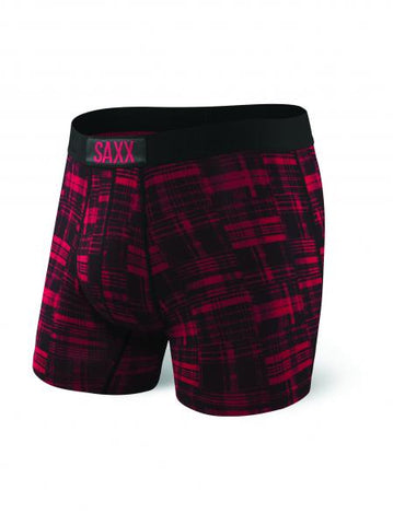 Red Patch Plaid - Vibe Boxer Brief -