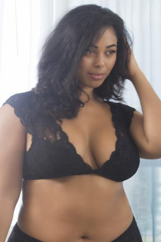 Black - Suzette Bralette - Size