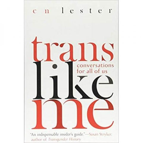 Trans Like Me Book