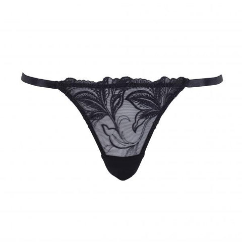 Asmine - Thong - Black - Size