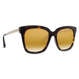 Bella Sunglasses - Tortoise + Gold Flash Polarized Lens
