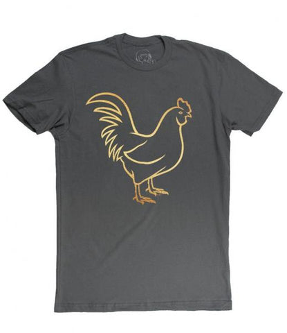 The Golden Cock Unisex Shirt - Heavy Metal -