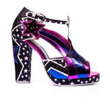 Eros Hermosa Platform High Heel - Black - Size