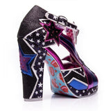 Eros Hermosa Platform High Heel - Black - Size