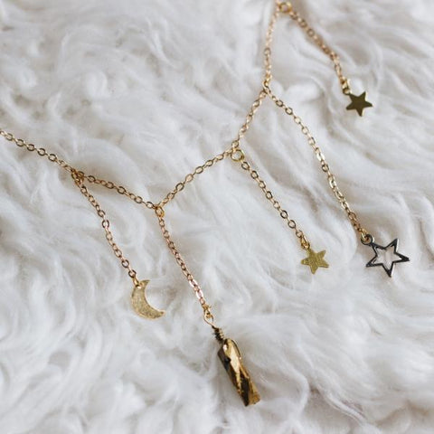 Bohindie Stream Constellation Thoughts - Necklace