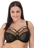 Sachi Underwire Plunge Bra - Black -