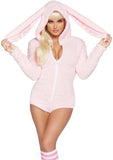 Cuddle Bunny Zip Up Teddy - Pink -