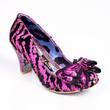 Lady Ban Joe High Heel - Pink/Green - Size