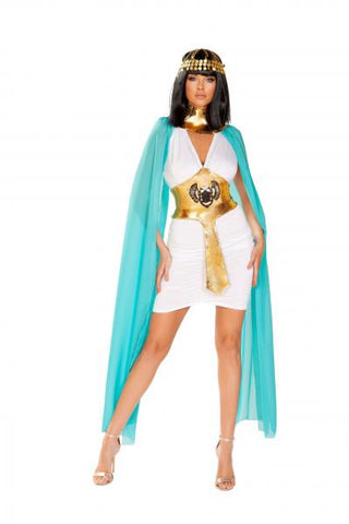 Egyptian Warrior Queen 3 Piece Costume -