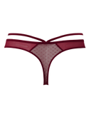 VIP Romanchic Thong - Bordeaux -