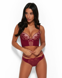 VIP Romanchic Thong - Bordeaux -