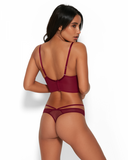 VIP Romanchic Thong - Bordeaux -