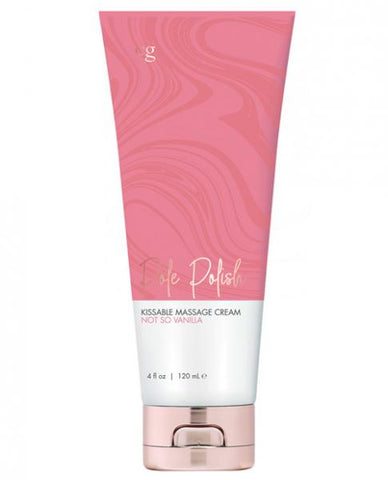 CG Pole Polish Kissable Massage Cream - Not So Vanilla 4oz