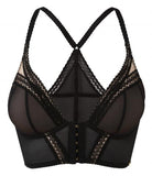 Sheer Seduction Bralet - Black -