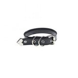 Collar With Heart Lock & Bow - Black -