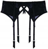 Madame X Suspender Belt - Black -