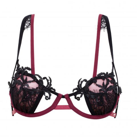 Dina Bra - Cordovan/Black -