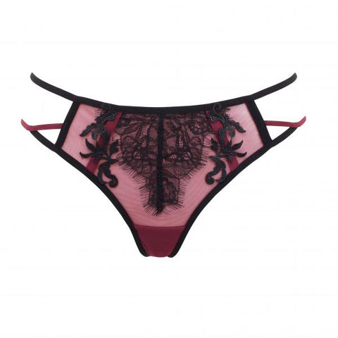 Dina Thong - Cordovan/Black -