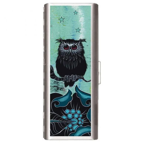 Owl on Branch Tampon/Cigar Case
