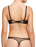 Julies Roses Underwire Bra - Black -