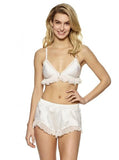 Olivia Triangle Top and Short Set - Winter White -