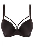 Awakening Underwire Moulded Plunge Bra - Black -
