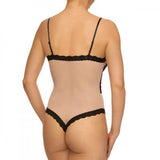 Loretta Bodysuit - Nude/Black -
