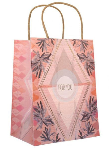 Papaya Foil Gift Bag - Love All Ways