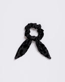 Foxey Lady Black Velvet Scrunchie Tie