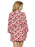 Ambra Modal Robe - Tango Poppy -